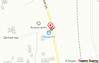 Продуктовый магазин в Перми на карте