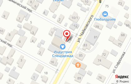 Ломбард цифровой техники и электроинструментов Авалон на улице Чайковского на карте