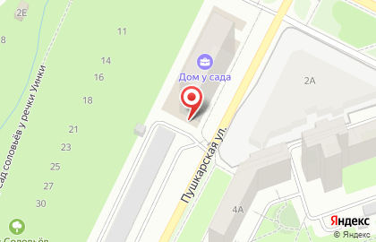 Автостоянка в Перми на карте