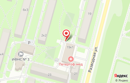 Наркологический кабинет Городская наркологическая больница на Разводной улице на карте