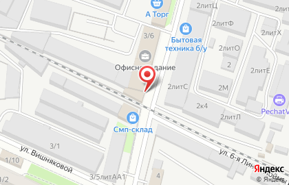 Торговая компания Орматон на ​Вишняковой на карте