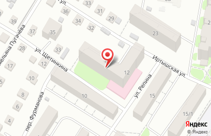 Муниципальная аптечная сеть, УМП Томскфармация на улице Репина на карте