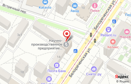 Торговая компания Микроклимат на Белореченской улице на карте