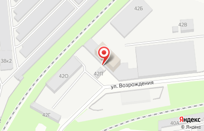 Торговый дом Орион на улице Возрождения на карте