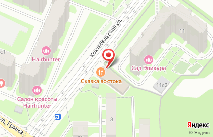 Ресторан Сказка Востока в Северном Бутово на карте