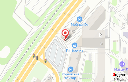 Автостоянка в Воронеже на карте