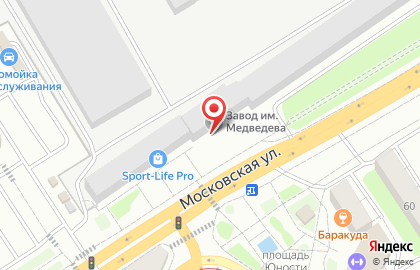 Банкомат Авангард на Московской улице, 69 на карте