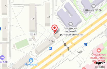 Салон красоты Нюанс на улице Партизана Железняка на карте