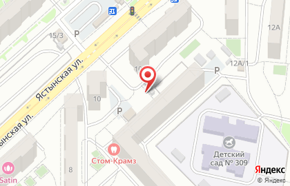 Минимаркет в Советском районе на карте