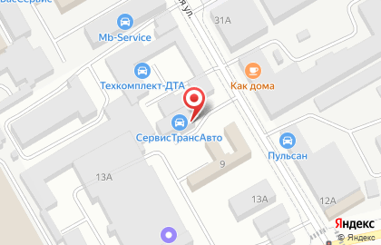 Автотехцентр СервисТрансАвто на карте