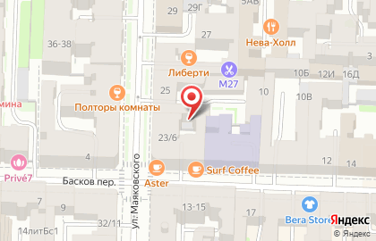 Оск на улице Маяковского на карте