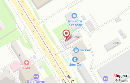 Торговый дом Сантехком на улице Старых Большевиков на карте