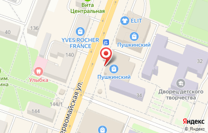 TUI на улице Пушкина на карте