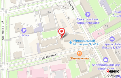 Магазин тамбуканской грязи и косметики Prolimus на улице Ленина на карте