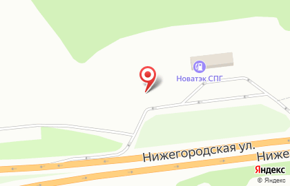 АГЗС на Нижегородской улице на карте