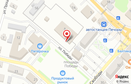 Магазин Маслосырзавод Порховский на карте
