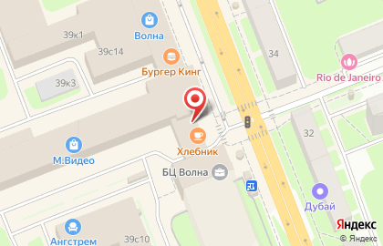 Банкомат Банк Открытие на Большой Санкт-Петербургской улице на карте