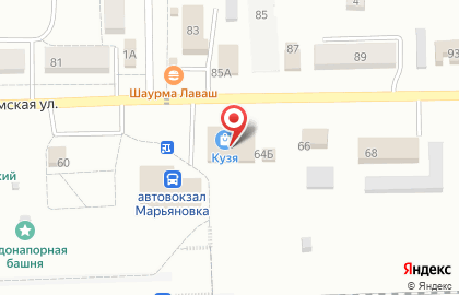 Магазин Кузя в Омске на карте