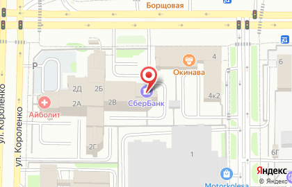 Банкомат СберБанк на улице Маршала Чуйкова, 2 к в на карте