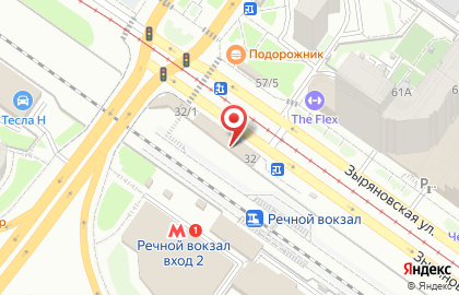Мужская парикмахерская Sparta на Зыряновской улице на карте