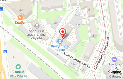 Торгово-строительная компания Аква групп в Центральном районе на карте
