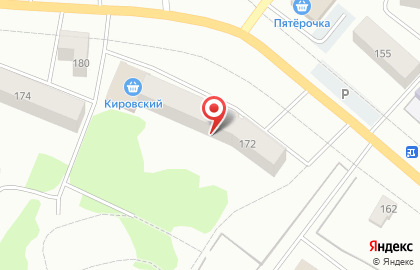 Гастроном Кировский в Кирове на карте