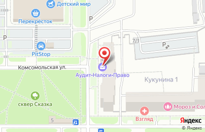 Бухгалтерско-юридическая компания Аудит на карте