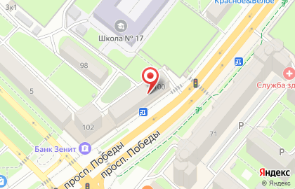 Пункт приема платежей Qiwi Кассир в Октябрьском районе на карте