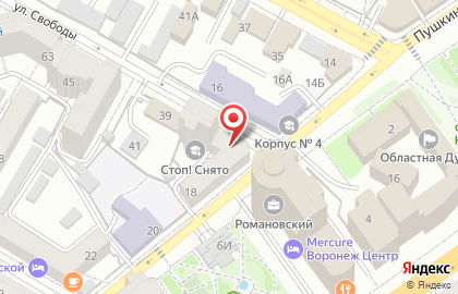 Агентство недвижимости и правовых услуг Актив на Пушкинской улице на карте