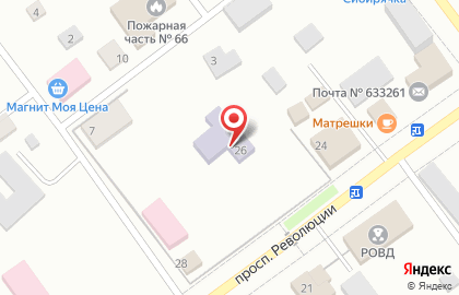 Социально-культурный центр Ордынского района на карте