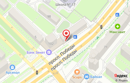 Аптека Пролек на проспекте Победы на карте
