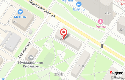 Эврика c на Караваевской улице на карте