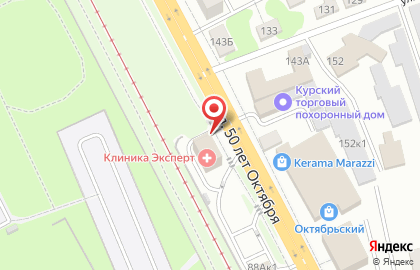 Автомойка в Курске на карте