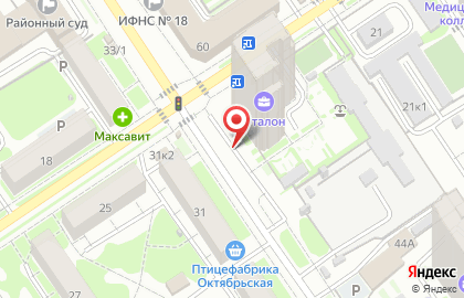 Продовольственный магазин, ИП Симоненко Н.Н. на карте