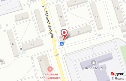 Продуктовый магазин в Саратове на карте