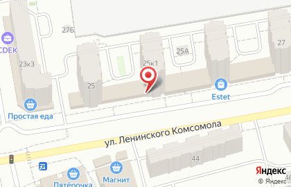 Торгово-сервисная компания Спрут-Сервис на улице Ленинского Комсомола на карте