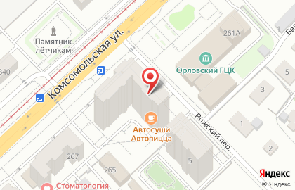 Магазин Красное & Белое в Орле на карте