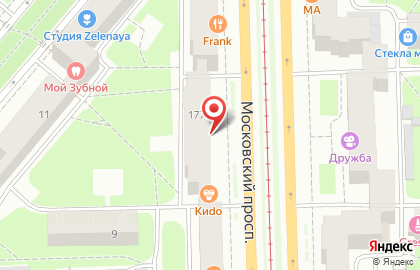 Ресторан «Вместе» на Московском проспекте на карте