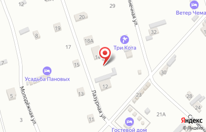 Инь-Ян на Лазурной улице на карте