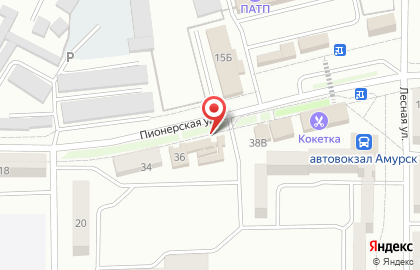 Магазин фруктов и овощей на Пионерской улице на карте