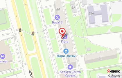 Альянс на проспекте Ибрагимова на карте