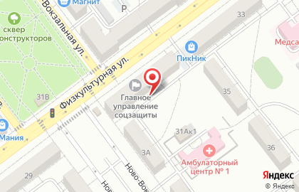 Бойлерное со дна, ИП Малышев А.Е. на Физкультурной улице на карте