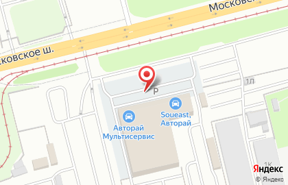 Отделение БыстроБанк на Московском шоссе на карте