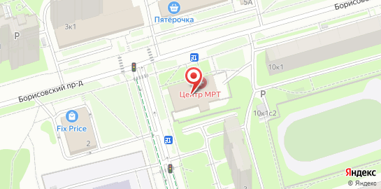 Центр МРТ на Каширском шоссе на карте