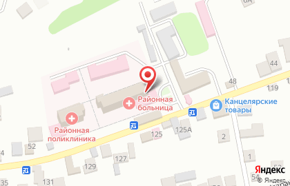 Центральная районная больница им. А.А. Хацукова на карте