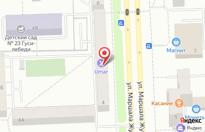 Ювелирный магазин 585 Золотой на улице Маршала Жукова на карте