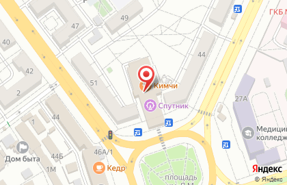 Волгоградский филиал Банкомат, КБ Петрокоммерц на улице Свердлова, 3 на карте