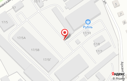 Магазин продовольственных товаров в Петропавловске-Камчатском на карте