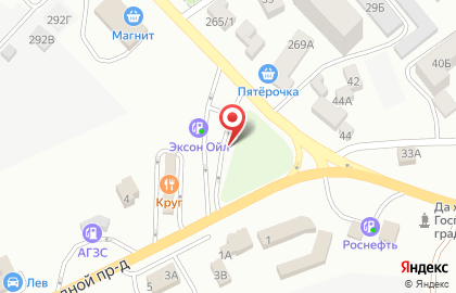 АЗС ТНК на Московской улице на карте