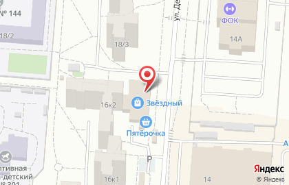 ТЦ Звездный в Кировском районе на карте